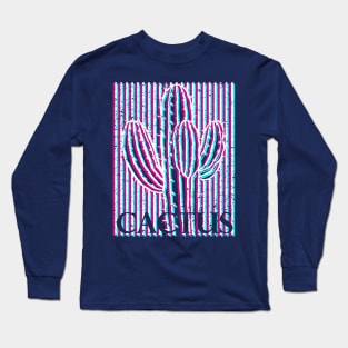 neon cactus Long Sleeve T-Shirt